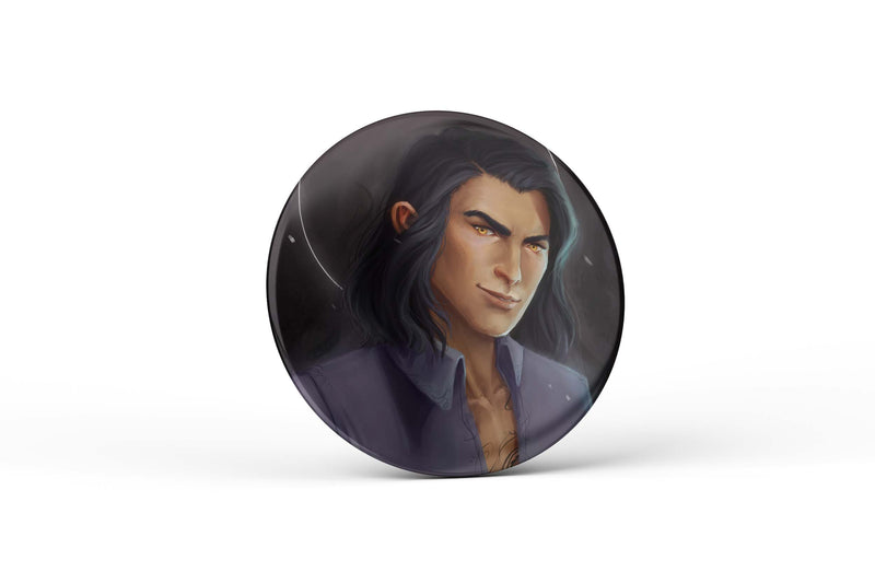Button of Cassian, a court of thorns and roses