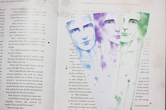 The Waterpaint Male Faces Collection